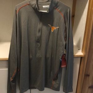 UT Longhorns half-zip